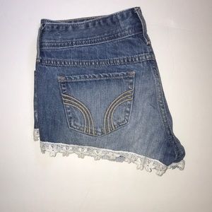 Hollister denim shorts